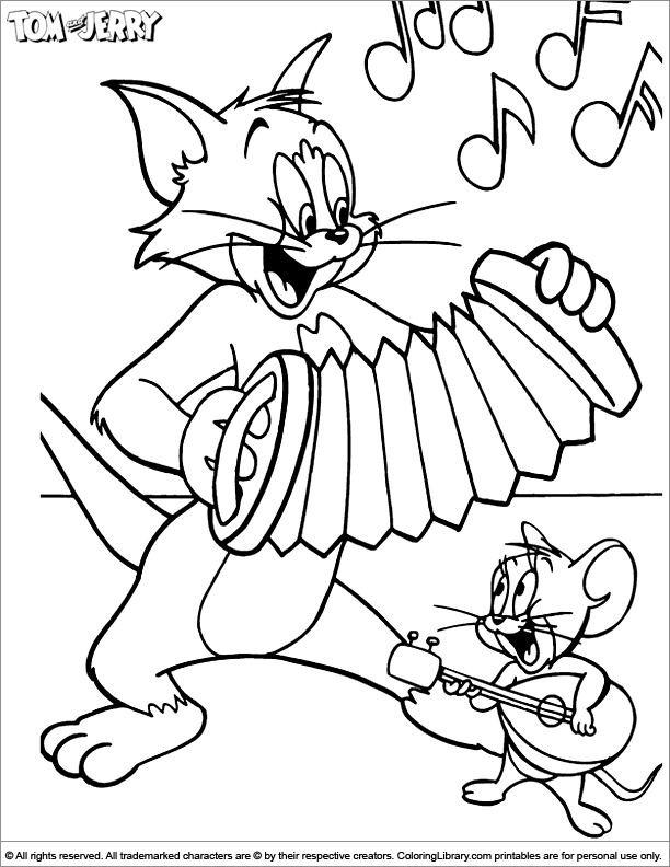 Printable coloring page