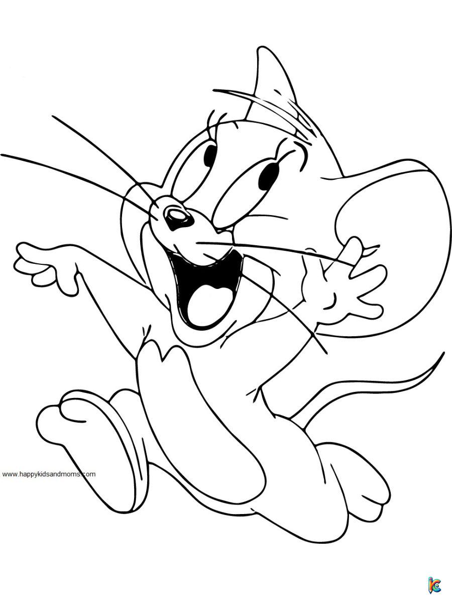 Tom and jerry coloring pages â