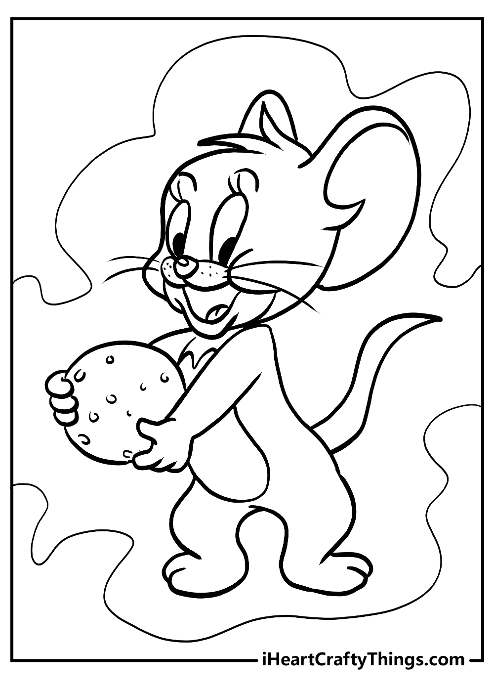 Tom and jerry coloring pages free printables