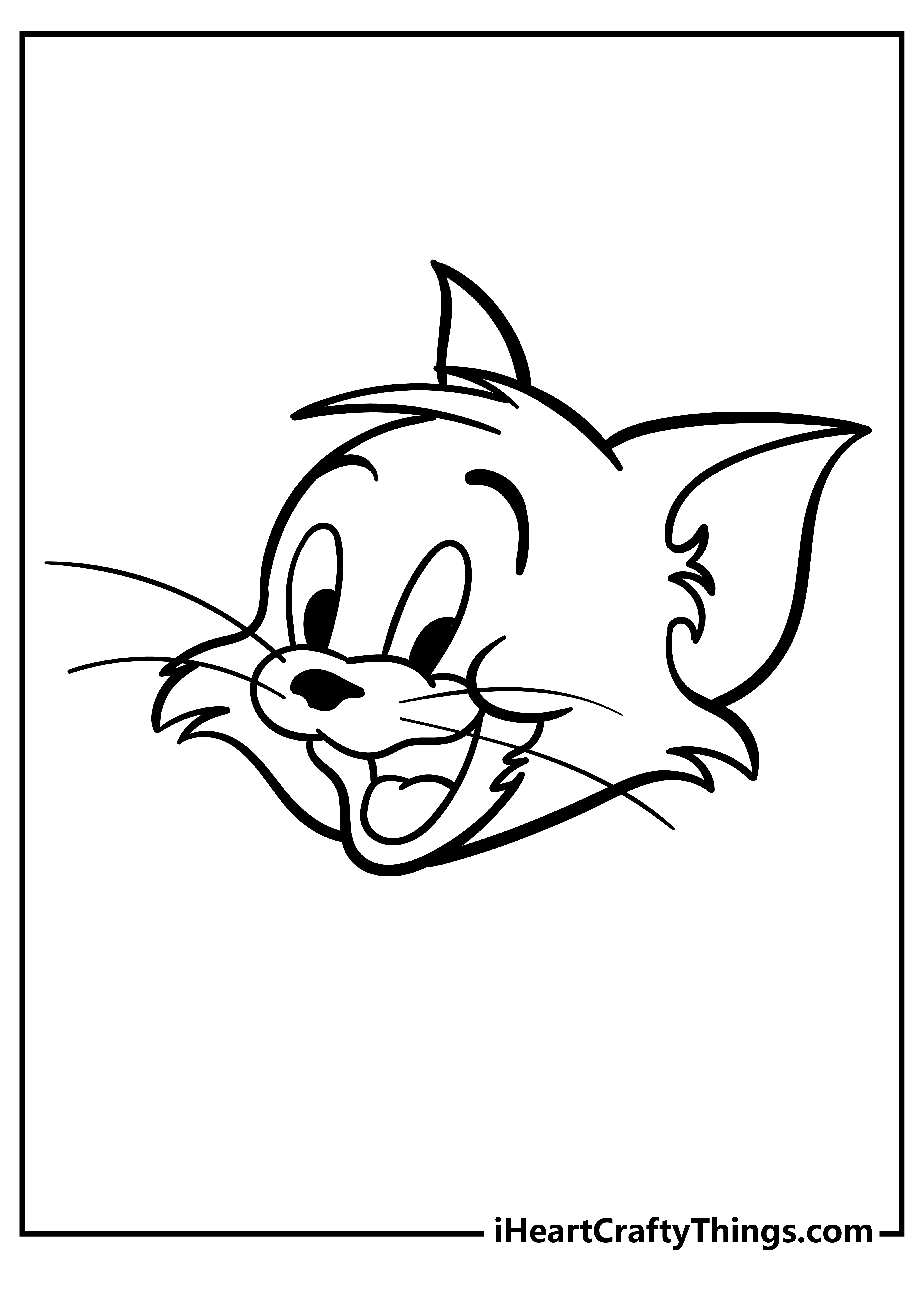 Tom and jerry coloring pages free printables