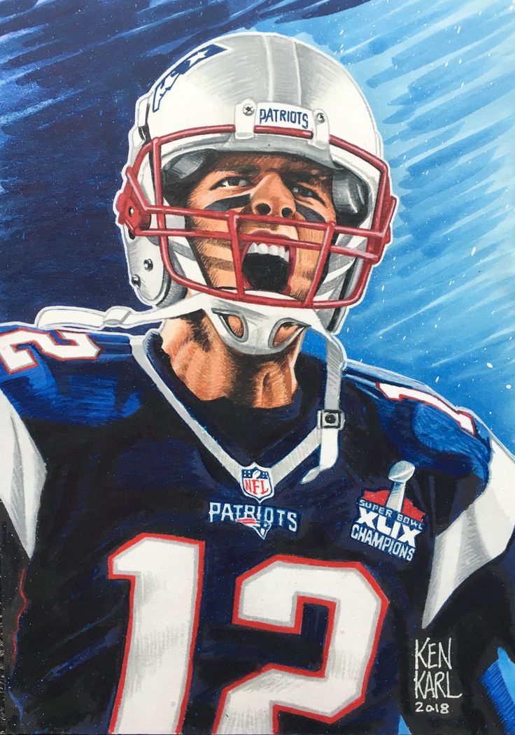 Tom brady sketch card tom brady art tom brady nfl tom brady