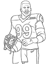 Print tom brady coloring page nfl player