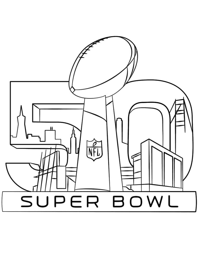 Rugby american football coloring pages