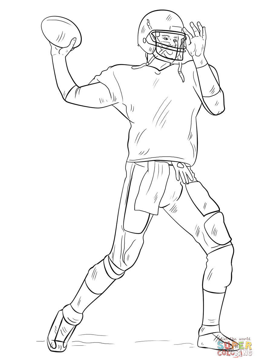 All coloring pages of tom brady