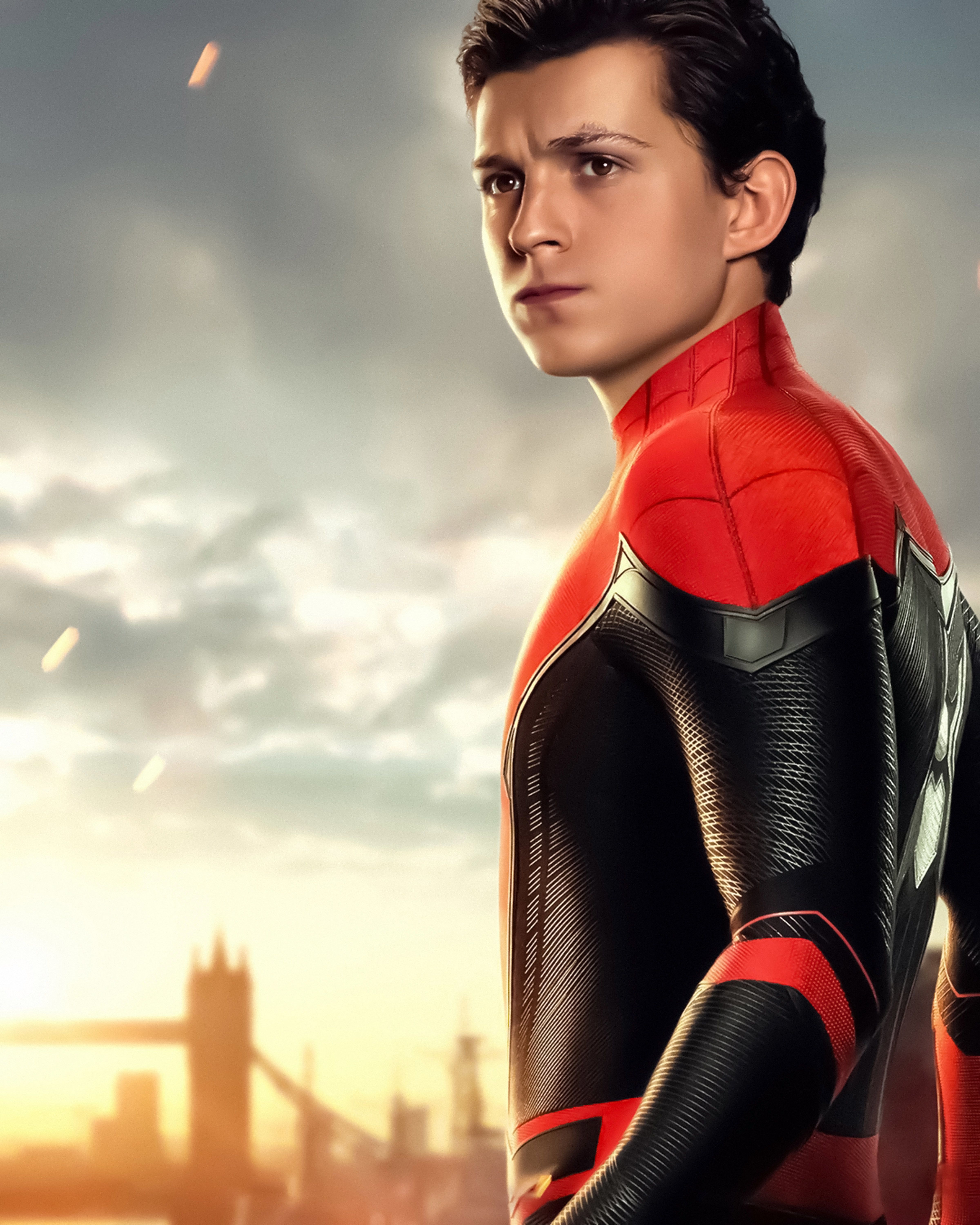 Tom holland far from home computer s on