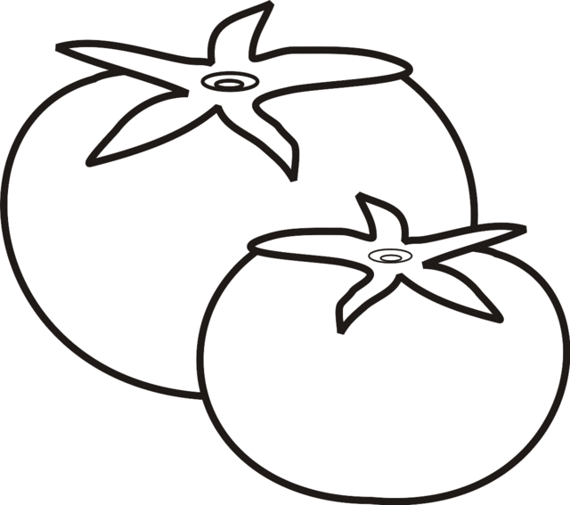 Coloring pages tomatoes coloring pages