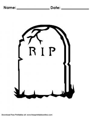 Halloween headstone coloring pages halloween coloring halloween headstone halloween coloring pages