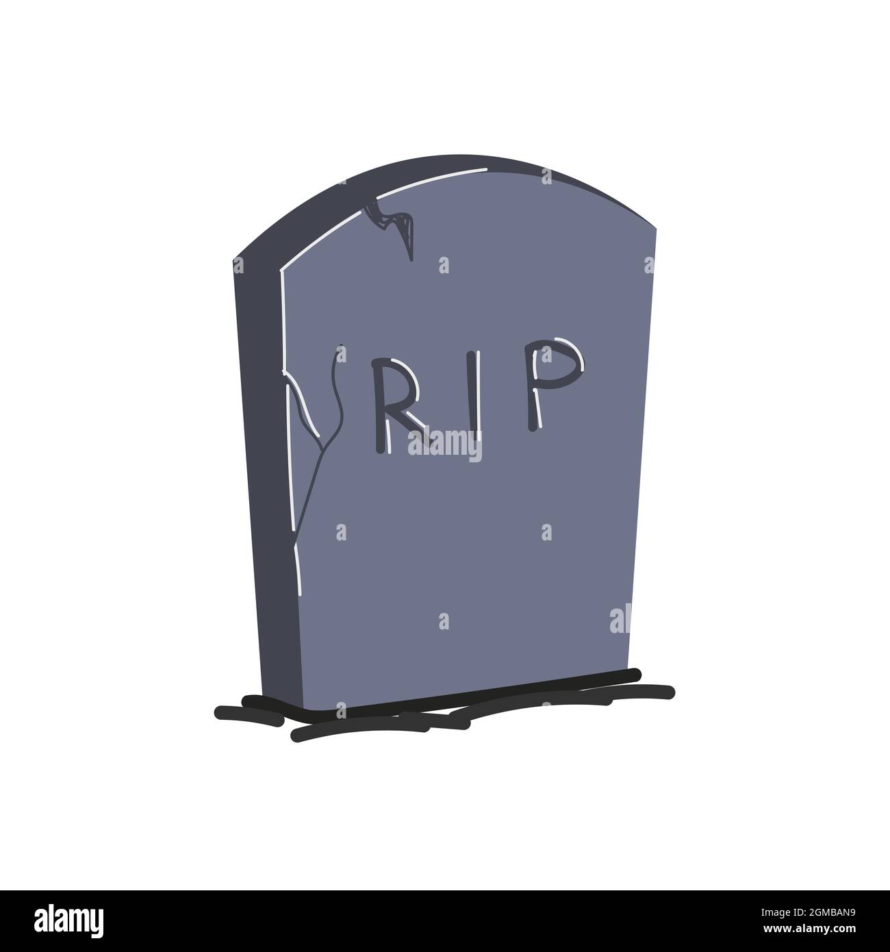 Tombstone drawing cut out stock images pictures