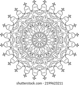 Easy mandala simple mandala doodle halloween àààààààààªàààà àààààààààààªààààà