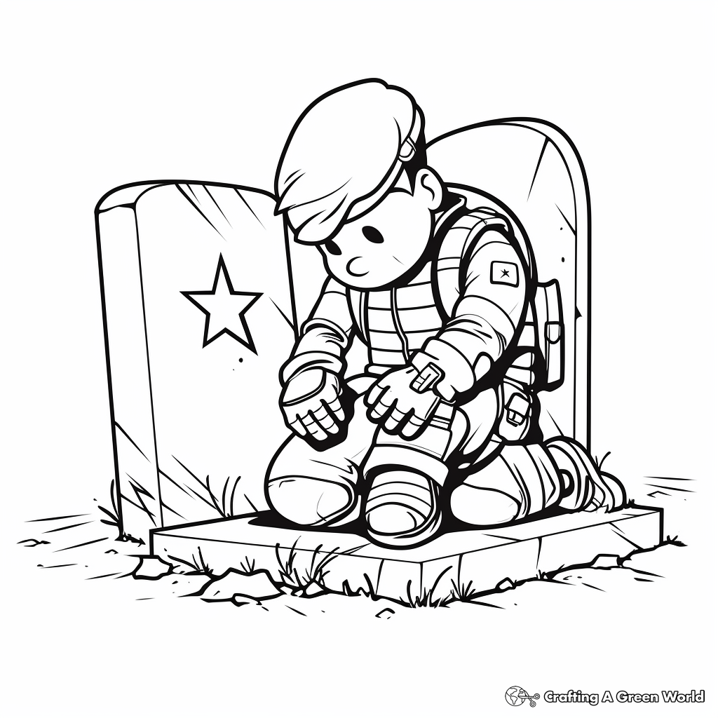 Memorial day coloring pages