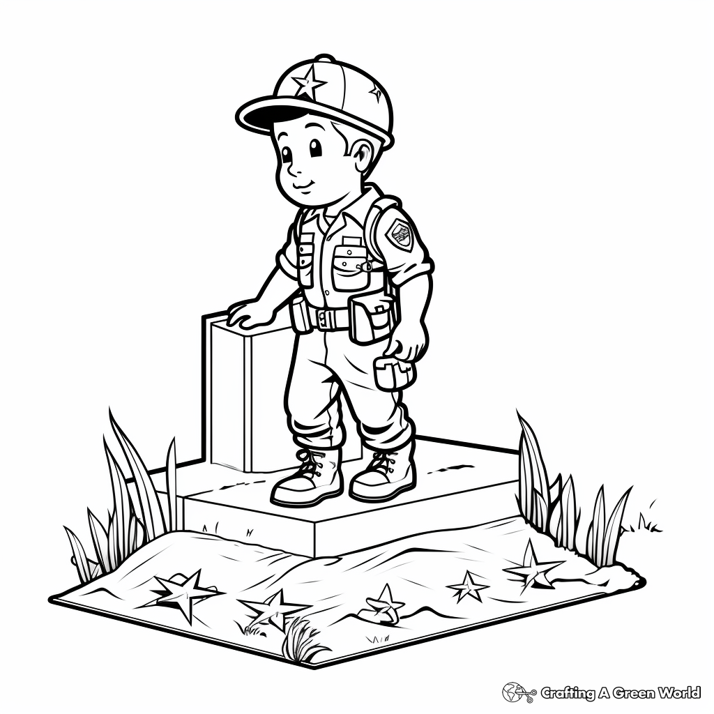 Memorial day coloring pages