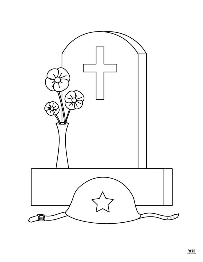 Memorial day coloring pages