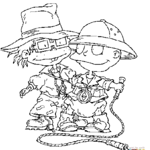 Rugrats coloring pages printable for free download