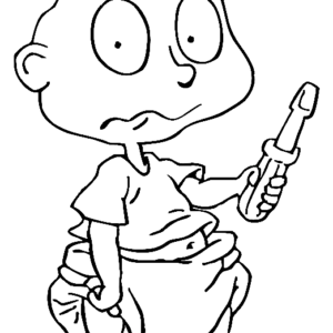 Rugrats coloring pages printable for free download