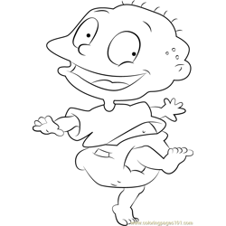 Tommy coloring page for kids