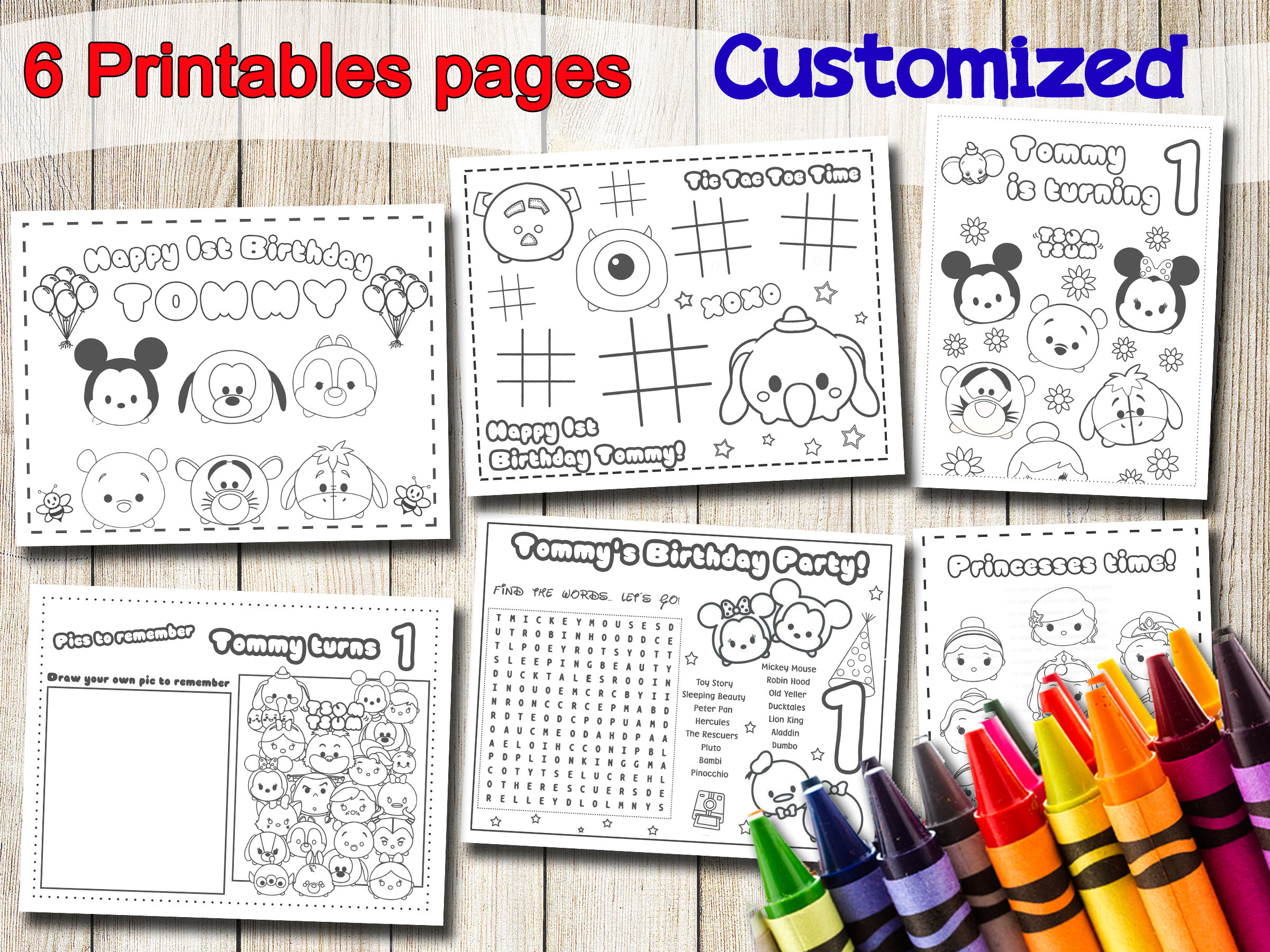 Tsum tsum coloring pages tsum tsum party favors tsum tsum birthday tsum tsum coloring book tsum tsum activities