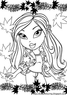 Bratz coloring pages coloring pages cartoon coloring pages free adult coloring pages