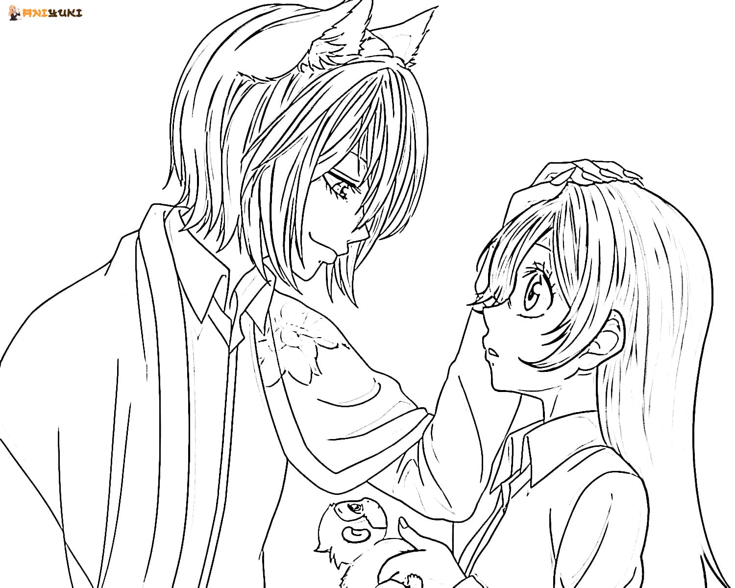 Kamisama hajimemashita coloring pages