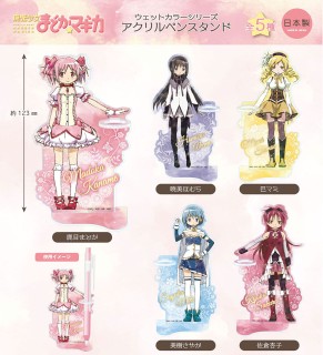 Puella magi madoka magica wet lor series acrylic pen stand mami tomoe anime toy