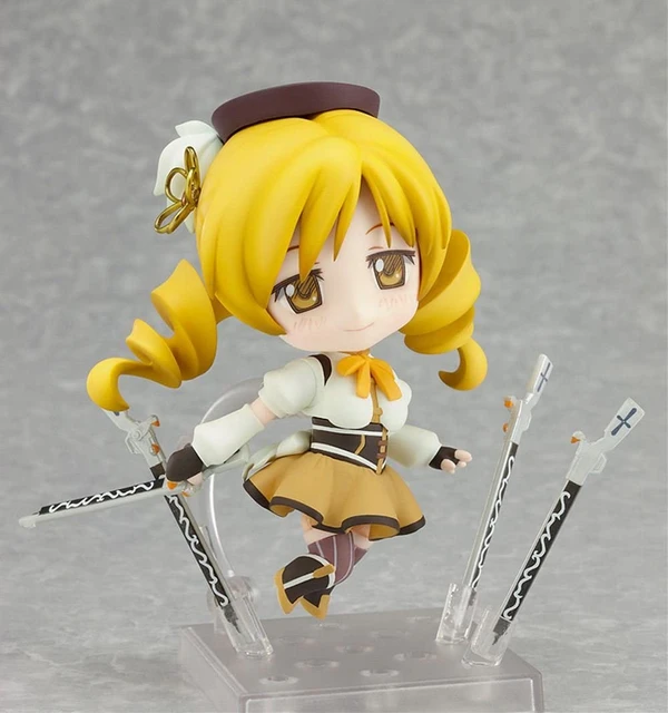 Good smile pany gsc puella magi madoka magica mami tomoe nendoroid action figure anime doll model toy halloween gift