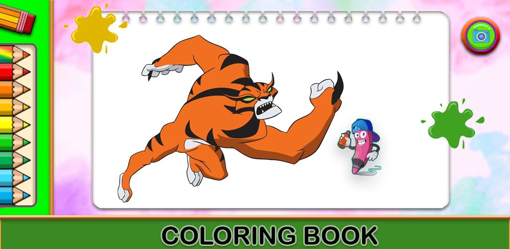 Ben alien coloring heroes android s apk download for free