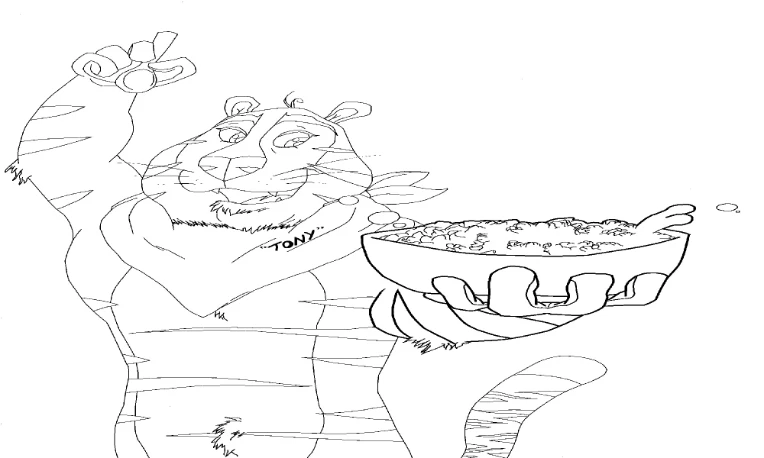 Tony the tiger by rakieemfox on