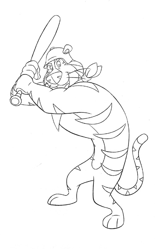 Numba animation tony the tiger