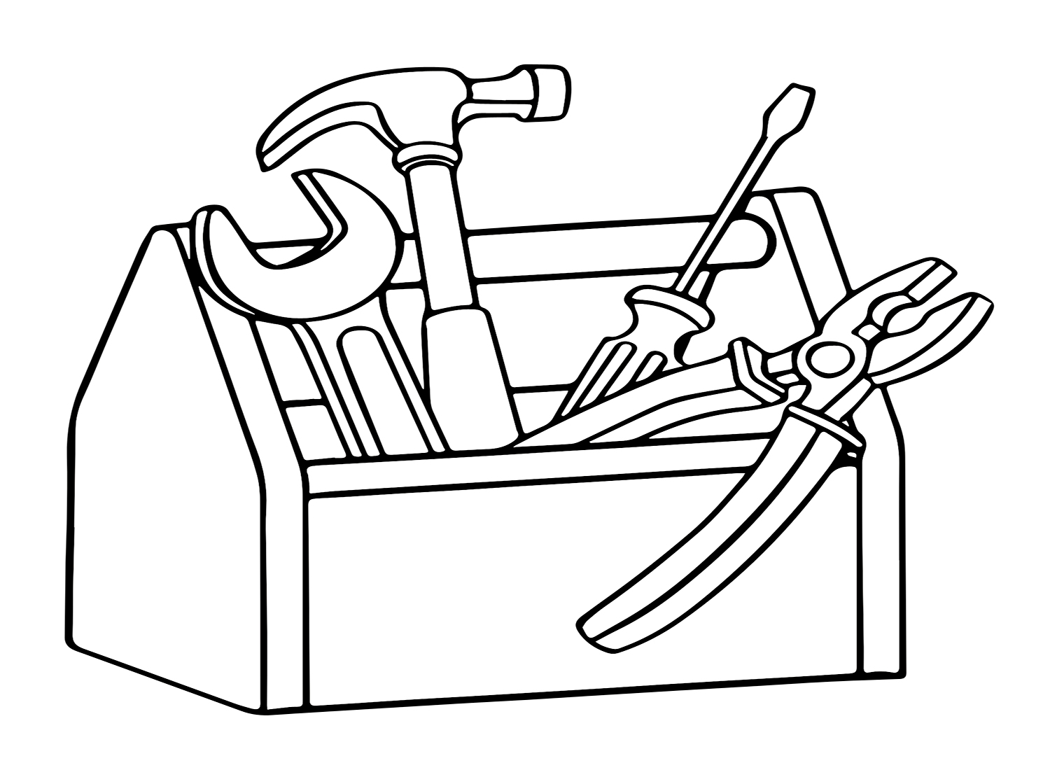 Wrench coloring pages printable for free download