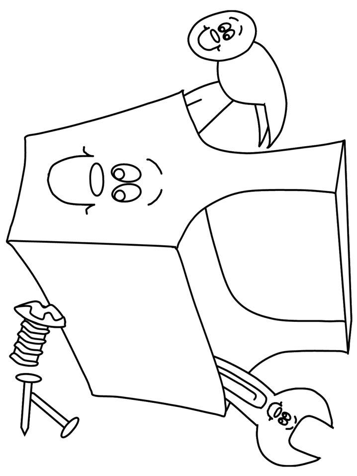 Toolbox construction coloring pages coloring book preschool coloring pages preschool construction coloring pages