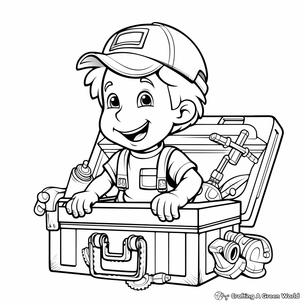 Tool coloring pages