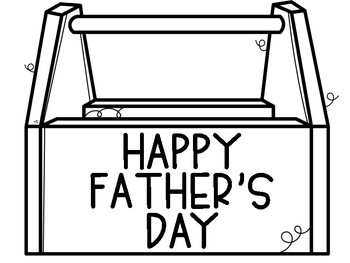 Fathers day tool box tools craft card questionnaire tpt