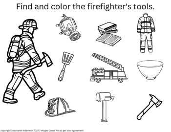 Workers tools coloring sheets occupations coloring sheets by the vocalfort