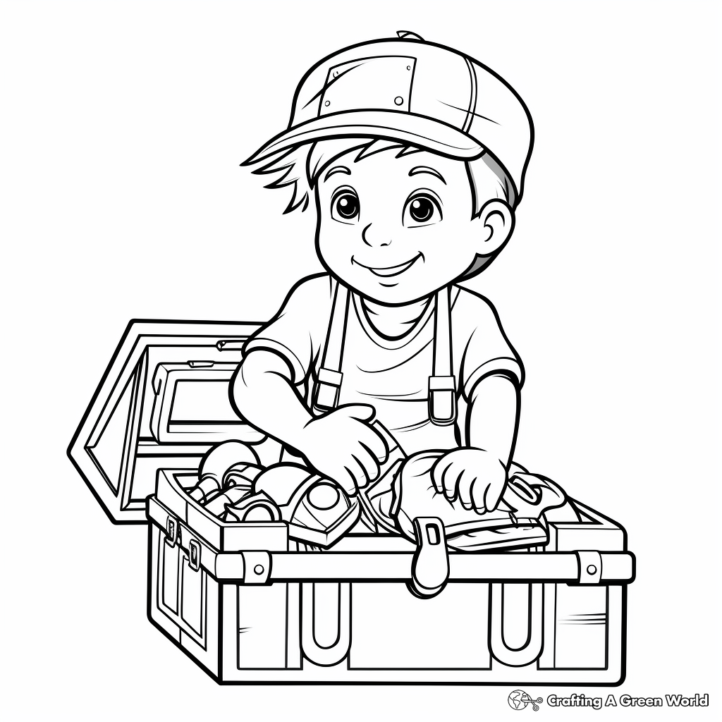 Tool coloring pages