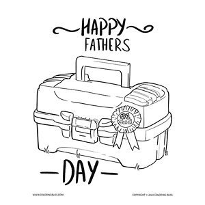 Happy fathers day toolbox