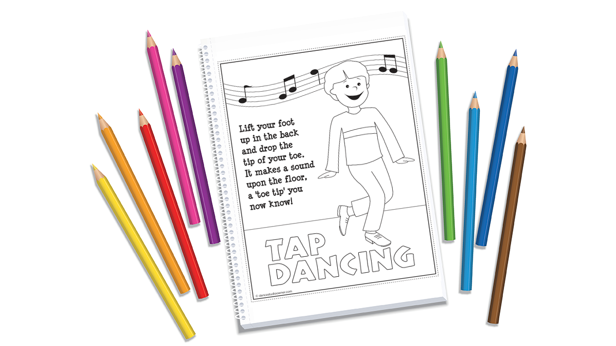 Coloring pages dance studio owner tools and resources to make your dance school profitable