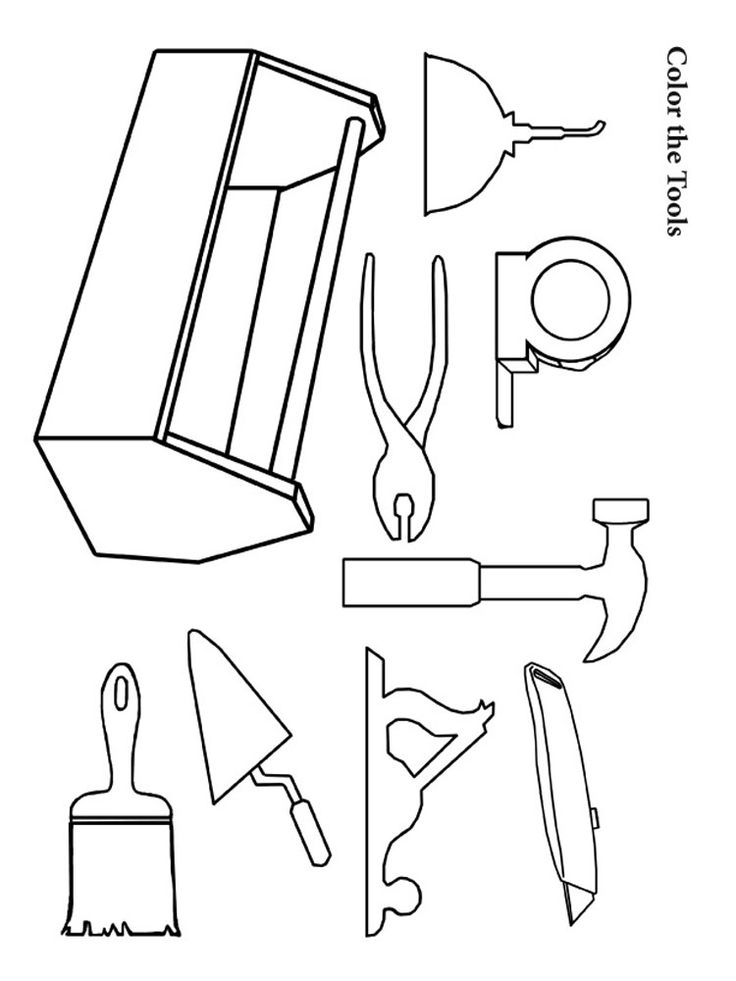 Construction coloring pages