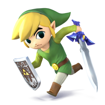 Toon linksuper smash bros zeldapedia