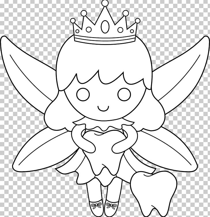 Tooth fairy coloring book png clipart artwork black black and white cartoon child free png download