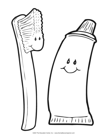 Toothbrush and toothpaste lesson plans