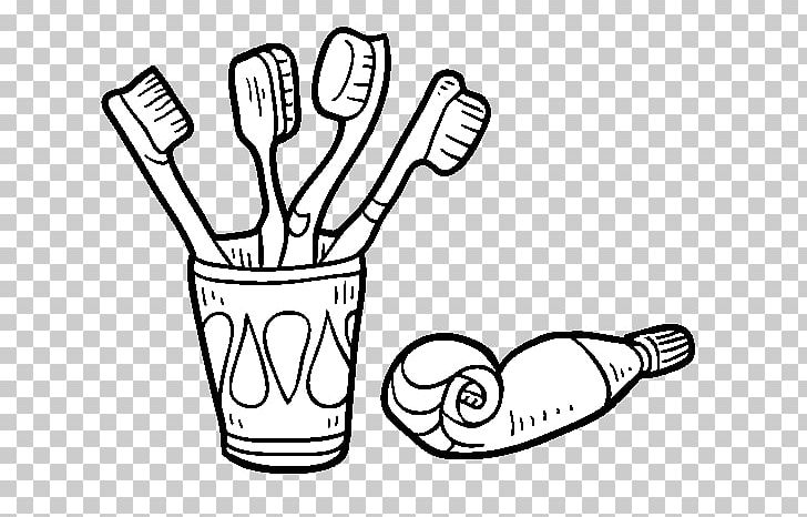 Toothbrush toothpaste tooth brushing coloring book png clipart arm black and white child colgate coloring book