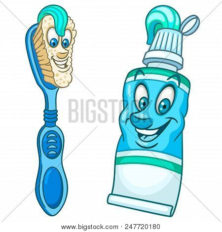 Toothbrush toothpaste vector photo free trial bigstock