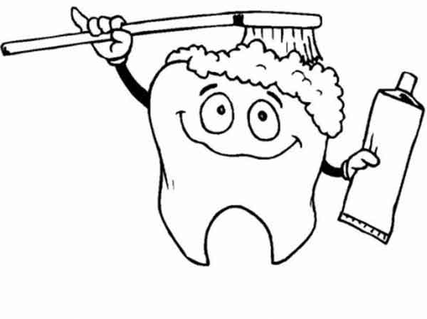 Coloring pages dental coloring pages to print