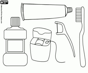 Tooth cleaning is essential coloring page dental health laser teeth whitening oral health care