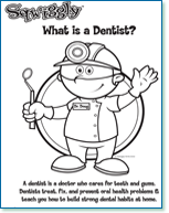 Free kids dental coloring pages activities and charts dental