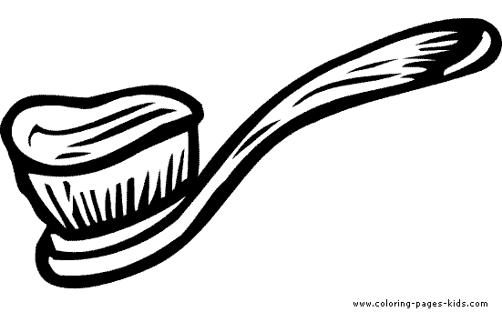 Dental health coloring pages