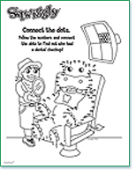 Free kids dental coloring pages activities and charts dental