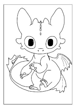 Unlock creativity printable toothless coloring pages adventure for kids