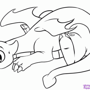 Cute dragon coloring pages printable for free download