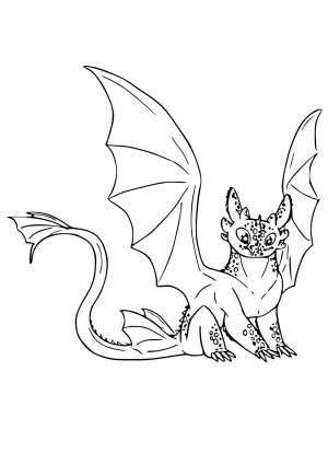 Free printable toothless coloring pages for adults and kids