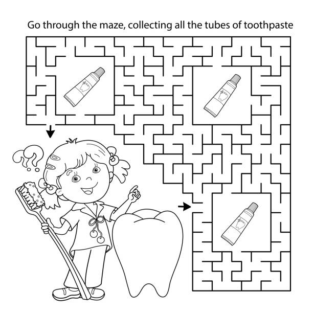 Tooth impression stock illustrations royalty